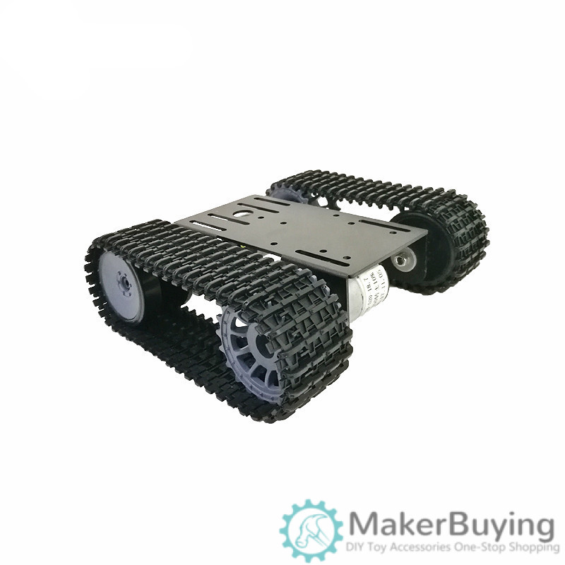 XDC82 Robot Tank Track Chassis for Arduino Intelligent Car DIY Track Car Metal Panel SN6300 - Image 2